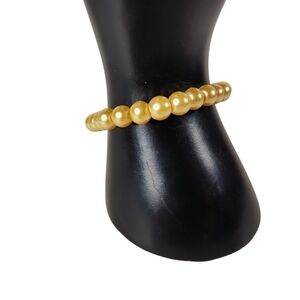 Yellow Pearl Bracelet